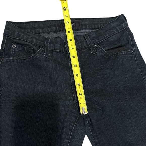 James Jeans Twiggy In Black Cat Skinny Jean Dry Aged Denim Women’s Size 27 - Picture 7 of 9